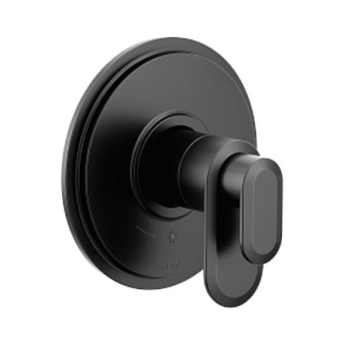 Moen Greenfield 6-1/2in Matte Black Valve Only Trim for M-Core Series Valve - UT4321BL