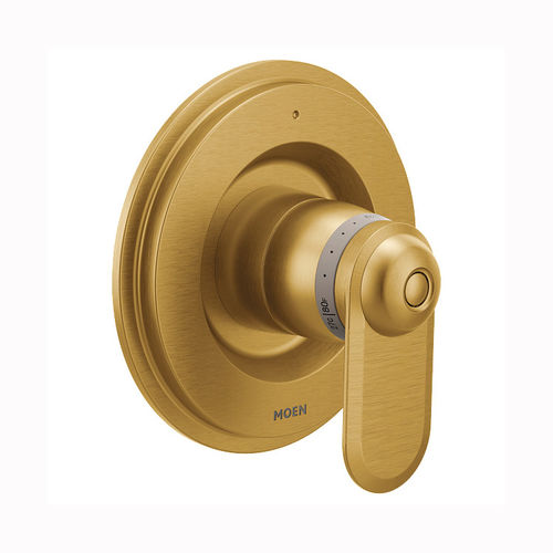 Moen Greenfield ExactTemp Single-Handle Valve Trim, Lever Handle, Brushed Gold - T4401BG
