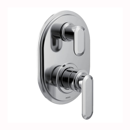Moen Greenfield M-CORE 3-Series Valve Trim w/ Transfer, Lever Handles, Polished Chrome - UT33341