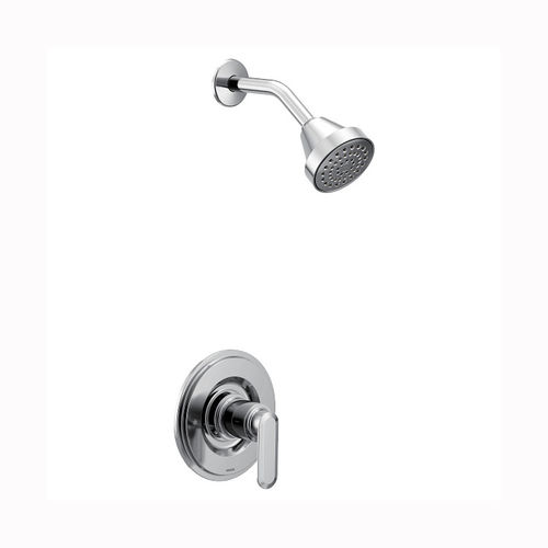 Moen Greenfield Posi-Temp Single-Handle Shower Faucet, One-Function, 1.75 GPM, Lever Handle, Eco-Performance, M-PACT, Chrome - T2222EP