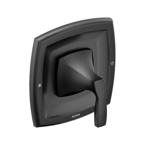 Moen Voss Posi-Temp Single-Handle Valve Trim, Lever Handle, Matte Black - T2691BL