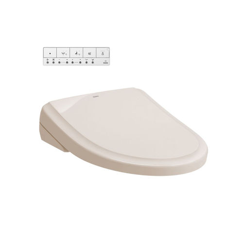 TOTO Elongated WASHLET S7, EWATER , PREMIST, Heated Seat, Night Light, Classic Sedona Beige - SW4724#12