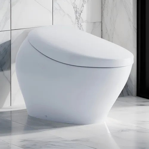 TOTO Neorest NX1 Smart Toilet with WASHLET Bidet Seat, 1.0/0.8 GPF, Premist, TORNADO Flush, EWATER , Cotton White -  MS902CUMFG#01
