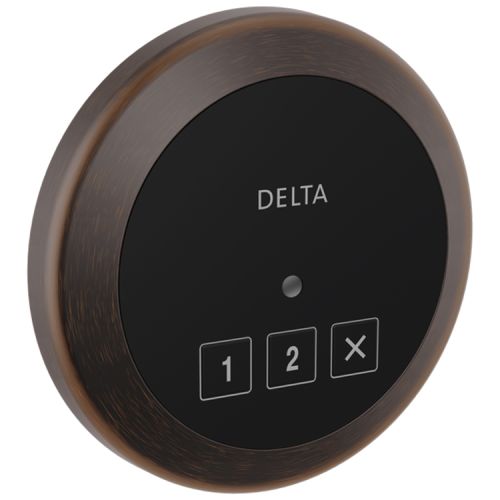 Delta SteamScape Classic System Exterior Steam Control with 4in Venetian Bronze Trim Ring, LED Indicator, 2-User Presets - 5CN-220R-RB
