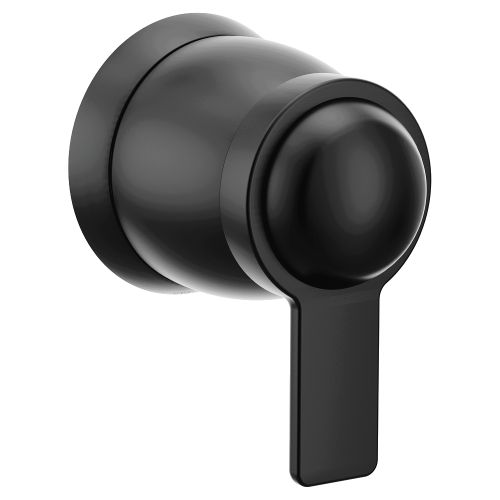Moen 90 Degree Volume Control Trim, Lever Handle, Matte Black - TS3300BL