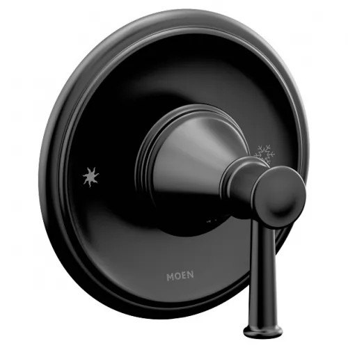 Moen Belfield Posi-Temp Single-Handle Valve Trim, Lever Handle, Matte Black - T2311BL
