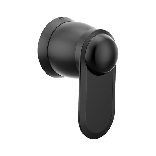 Moen Greenfield Volume Control Trim, Lever Handle, Matte Black - T4402BL