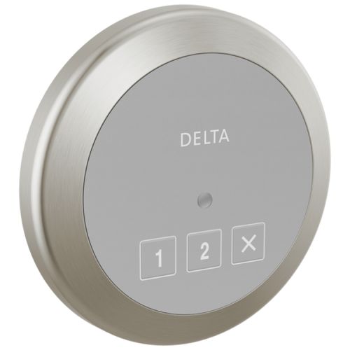 Delta SteamScape Classic System Exterior Steam Control with 4in Stainless Trim Ring, Lumicoat Technology, 2-User Presets - 5CN-220R-SS-PR