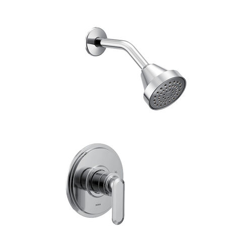 Moen Greenfield M-Core 2-Series Single-Handle Shower Faucet, One-Function, 1.75 GPM, Lever Handle, Eco-Performance, Chrome - UT2322EP