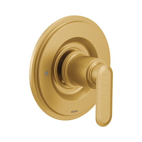 Moen Greenfield Posi-Temp Single-Handle Valve Trim, Lever Handle, Brushed Gold - T2221BG