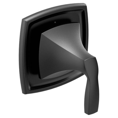 Moen Voss Multi-Function Transfer Valve Trim, 180-Degree Rotation Lever Handle, Matte Black - T4611BL