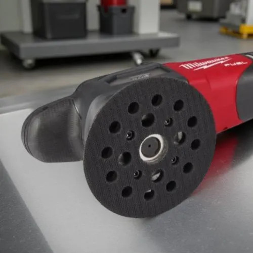 Milwaukee 5" Backing Plate for M18 FUEL 15mm and 21mm Random Orbital Polishers, Hook and Loop Attachment - 49-36-0401