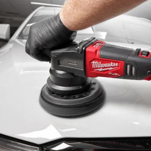 Milwaukee 6" Foam Polishing Pad for M18 FUEL 15mm and 21mm Random Orbital Polishers, Works with 6" Hook and Loop Backing Plates - 49-36-0604