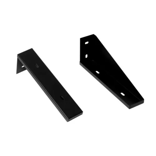 ALFI Black Matte Concrete 2pc Wall Mount Installation Brackets For ABCO40R and ABCO48R Sinks - AB4048BR