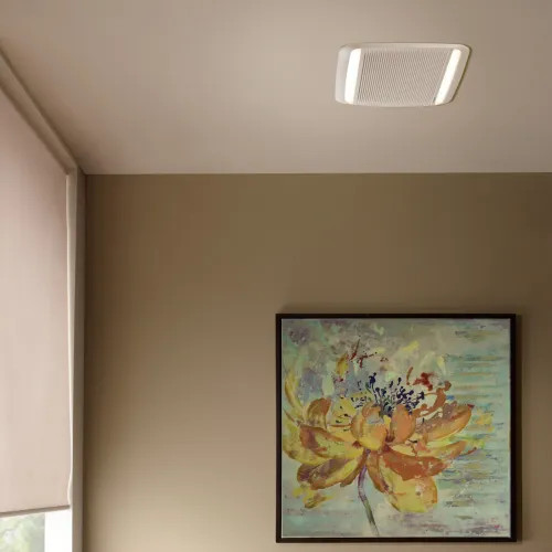 BROAN-NUTONE RB80L1 ULTRA PRO SERIES 80 CFM VENTILATION FAN LIGHT, <0.3 SONES"