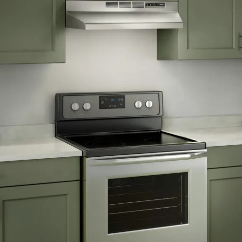 Broan-NuTone 30-Inch Ductless Under-Cabinet Range Hood With Easy Install System, Stainless Steel - BUEZ130SS