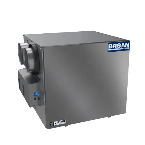 Broan-NuTone AI Series Energy Recovery Ventilator (ERV) with 210 CFM, Side-Port - B210E75RS 