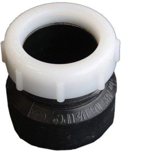 1-1/2-inch Spigot P-Trap ABS Adapter, Black Finish