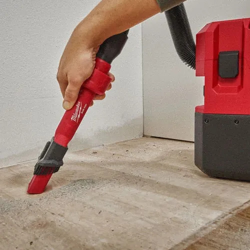 Milwaukee AIR-TIP 2-in-1 Utility Brush Tool Wet/Dry Vacuum Attachment - 49-90-2028