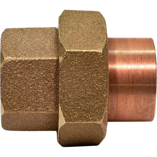 Sweat Copper Union, 1-1/4" 