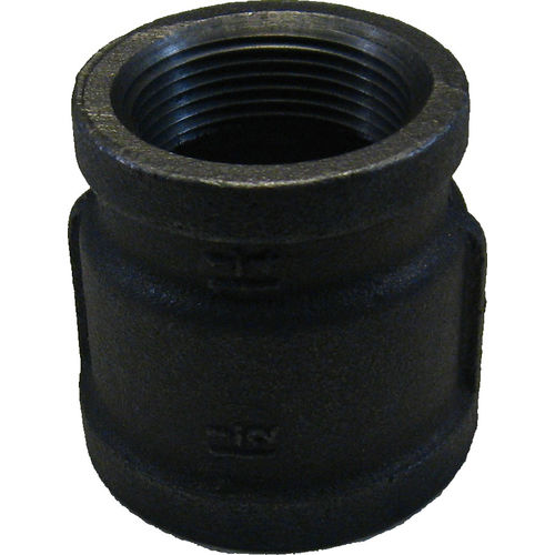 1-1/2"x1-1/4" Black Iron Bell Reducer