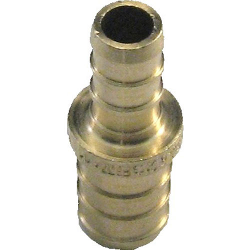 1/2 x 3/8 Inch PEX Bell Reducer, Brass Construction