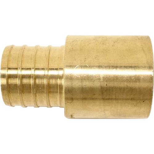 1 Inch PEX to Copper Male Sweat Adapter, Brass Construction