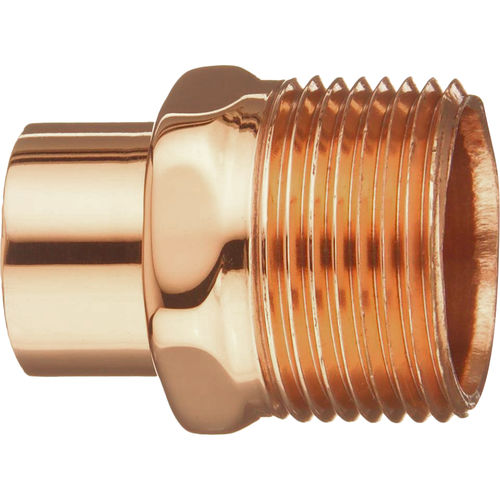 3/4" Copper X 1/2" MIP Adapter
