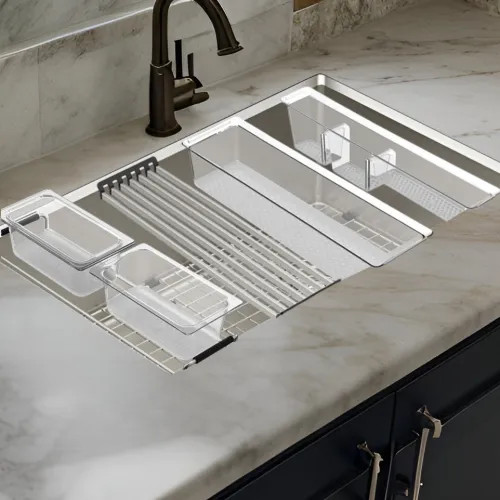 Moen Luxe Chef Workstation System Accessory Bundle, Acrylic - GA778