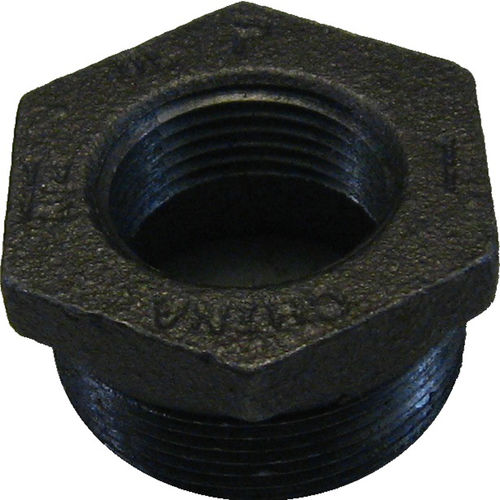 1-1/2"x1" Black Iron Bushing