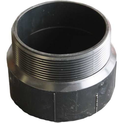 1-1/2in ABS Male Adapter, Schedule 40, MNPT x Hub