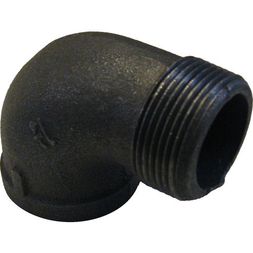 1-1/4" Black Iron Street Elbow