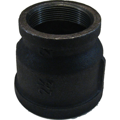 2-1/2"x2" Black Iron Bell Reducer