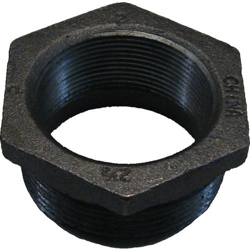 2-1/2"x2" Black Iron Bushing