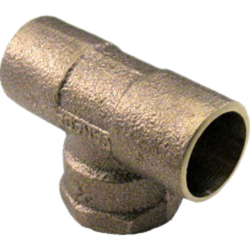 3/4" Copper Tee, Lead Free
