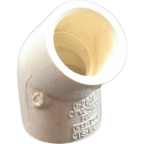 CPVCL4512 1/2" CPVC 45 Elbow