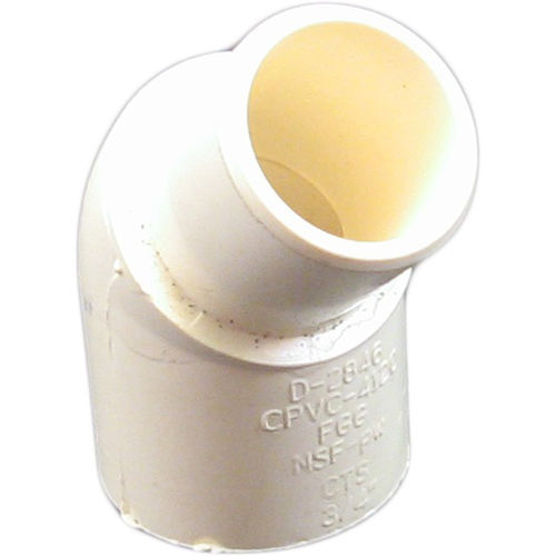 CPVCLS4534 3/4" CPVC 45 Street Elbow