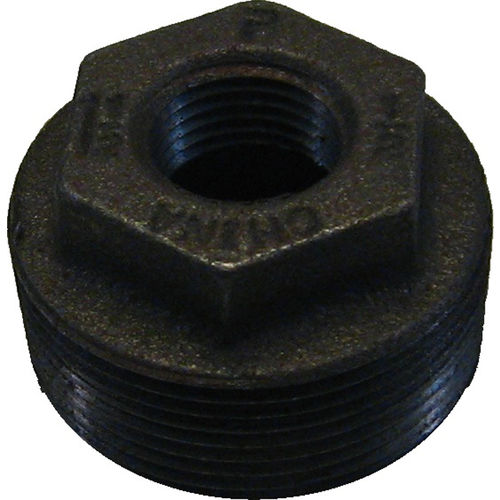 1-1/2" x 1/2" Black Iron Bushing