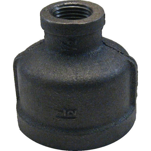 1-1/2"x1/2" Black Iron Bell Reducer