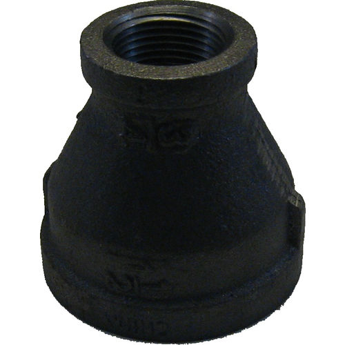 1-1/2"x3/4" Black Iron Bell Reducer