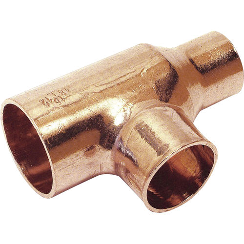 1"x3/4"x3/4" Copper Tee
