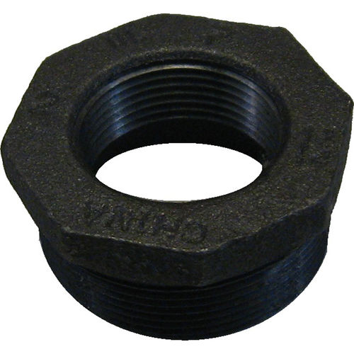 2"x1-1/4" Black Iron Bushing