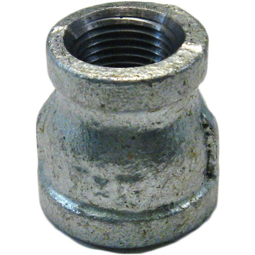 3/4" x 1/2" Galvanized Bell Reducer