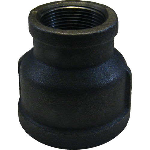 4"x2" Black Iron Bell Reducer