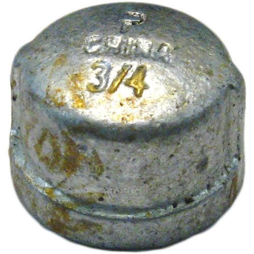 GALCAP34 Galvanized Cap, 3/4 Inch