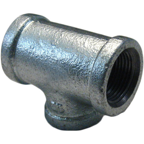 GALT1134 Galvanized Tee, 1 x 1 x 3/4 Inch