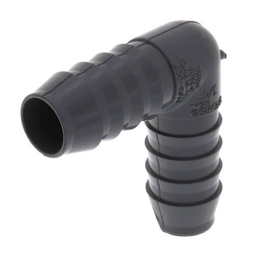 PETL34 Poly Insert Elbow, 3/4 Inch