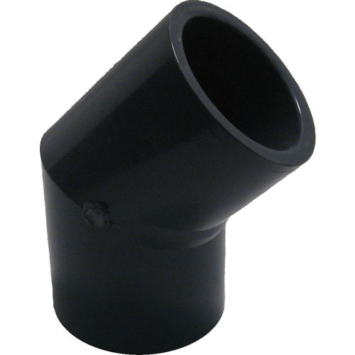 PVC80L45112 Schedule 80 PVC 45-Degree Elbow, 1-1/2"