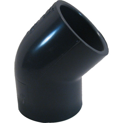  PVC80L452 2" Schedule 80 PVC 45-Degree Elbow