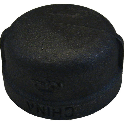 1-1/2" Black Iron Cap